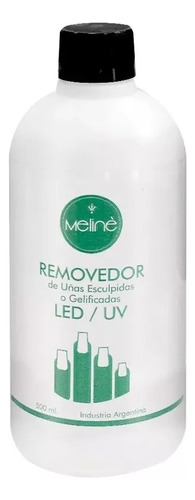 Removedor De Esmalte Semipermanente Cabina 500ml Meliné