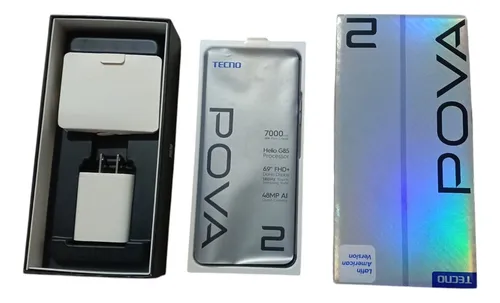 Tecno Pova 2 Dual Sim 128 Gb Polar Silver 6 Gb Ram (Usado)