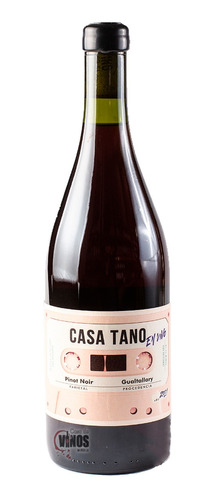 Vino En Vivo Pinot Noir Gualtallary Casa Tano 750 Ml