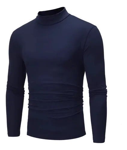 Camiseta hombre cuello alto sale