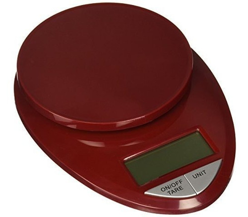 Eatsmart Precision Pro Balanza De Cocina Digital Roja