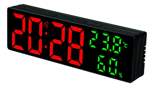Reloj Despertador Led Fecha Temperatura Alarma Ds-3818l