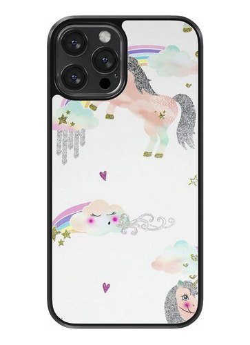 Funda Diseño Para Oppo Unicornio Con Corona  #8