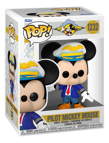 Funko Pop! #1232 - Disney: Pilot Mickey Mouse