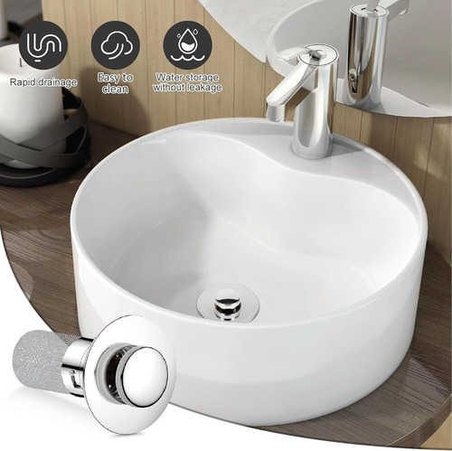 Drain Filter, 2025 New Stainless Steel Pop-up Drains Filter