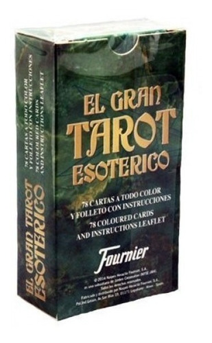 Baraja El Gran Tarot Esoterico 78 Cartas Original Fournier