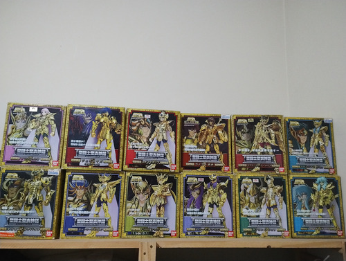 Cloth Myth 1.0 - 12 Cavaleiros De Ouro (Usado)
