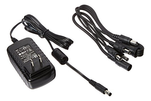 Fuente De Alimentación Amcrest De 4 Cámaras Y 12 V Para Hdcv