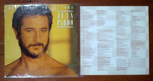 Juan Pardo Que Tienes En La Cama 1986 Disco Lp Vinilo España