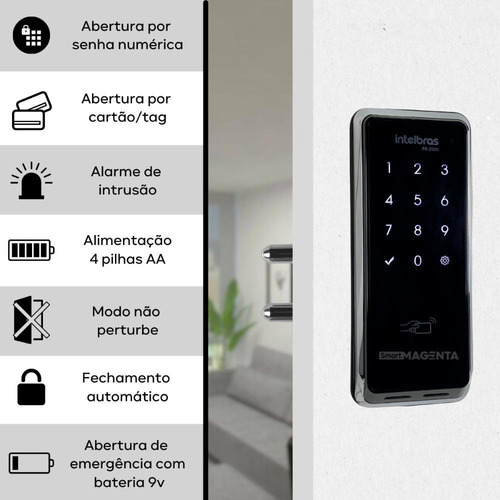 Imagem 2 de 6 de Fechadura Intelbras Fd2000 Sale Desconto À Vista