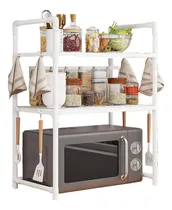 Comprar Organizador Cocina Sobre Mesada Estante Rack Microondas