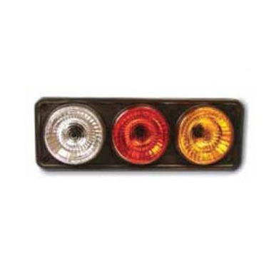 Faros Trasero Triple Red. Roj/amb/cris S/vent Ap-933/5