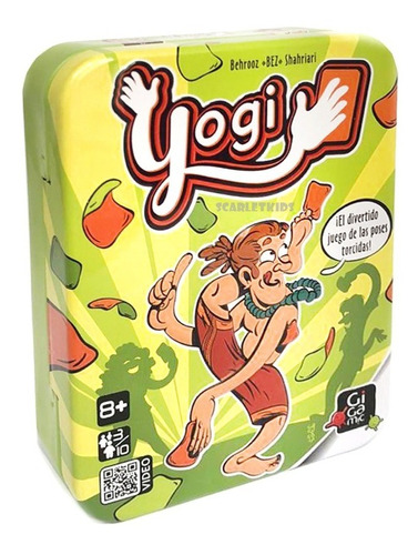 Yogi Juego De Mesa Maldon Scarlet Kids Juego Poses Torcidas