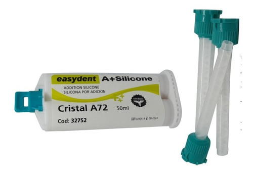 Silicona Transparente Cristal A+ Easydent Odontologia Dental