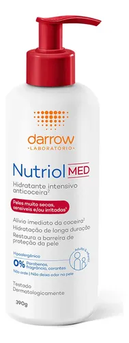 Darrow Nutriol Med Loção Hidratante Dermatológica 390g, Para Pele...