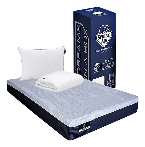 Colchon Queen Size Spring Air Therapy + One + Cloud