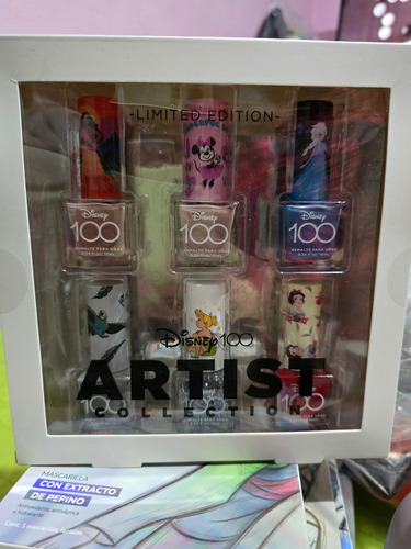 Disney 100 Set De 6 Esmaltes Edición Especial Artistas Artistas