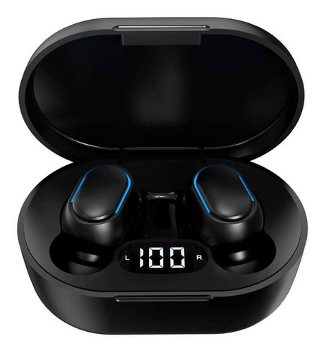 Audífonos Inalámbricos 1hora AUT114 | Bluetooth Color Negro