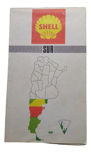 Mapas Viales Antiguos Shell Argentina Nortecentrosur Año1970