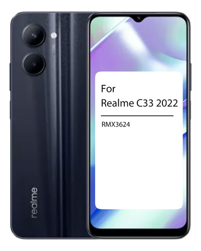 Pantalla Display Touch Lcd Con Marco Para Realme C33 2022 4g