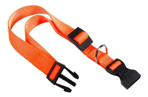 Collar Perro Ferplast Talle M / Mundo Mascota Color Naranja Club C20/56