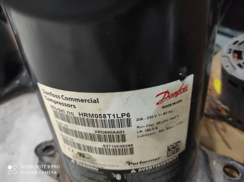 Compresor Scroll R22 Monofasico De 5 Ton Marca Danfoss