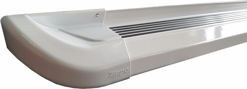 Estribos Aluminio Blanco G2 Bepo P/ Chevrolet S10 2013 2019