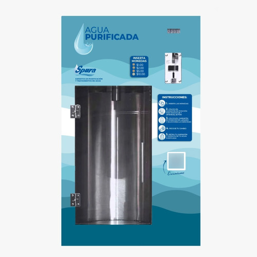 Despachador Vending De Agua Tu Negocio Automatico Vertical