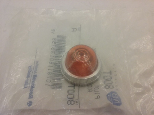 Allen Bradley 800t-n22 Replacement Amber Glass Lens Seri Bbd