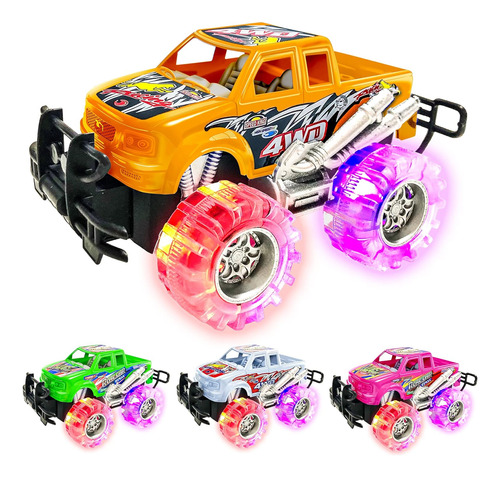 4 Vehiculos De Juguete Artcreativity Ac-1129 Monster Trucks