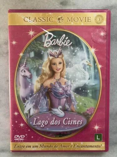 Dvd Barbie Lago Dos Cisnes novo Original Lacrado Frete gr tis
