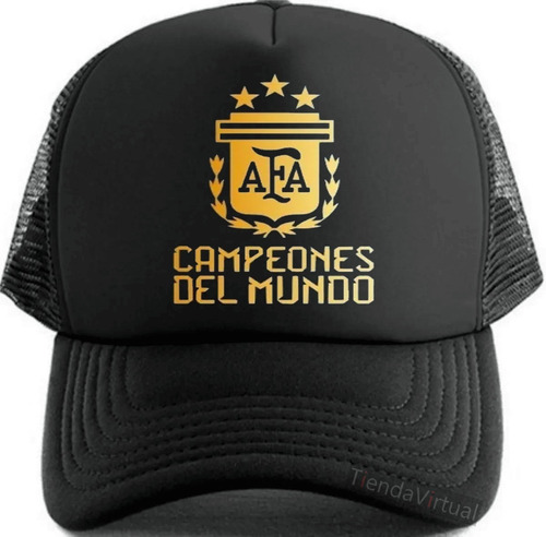Gorra Trucker Afa Argentina Campeón 2022 / Varios Diseños 03