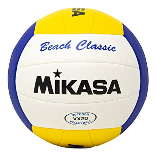 Mikasa Vx20 Beach Classic Volleyball White