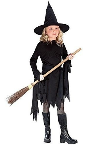 Disfraz De Witchy Witch Black Child Costume 810