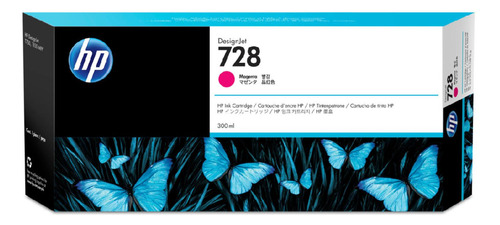 Cartucho De Tinta Hp Desingjet 728 Magenta Ink Cartridge8 30