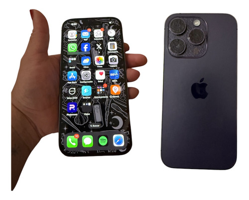 Apple iPhone 14 Pro (128 Gb) - Morado Oscuro Color Violeta (Usado)