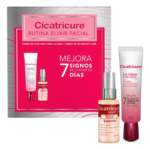 Pack Cicatricure Eye Cream For Face + Crema Día Beauty Care