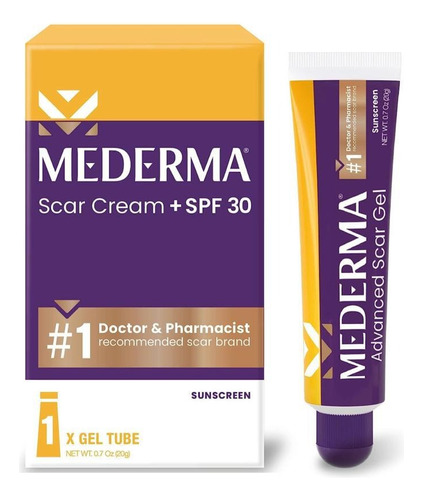 Crema Mederma Desvanece Y Elimina Cicatrices Spf 30 