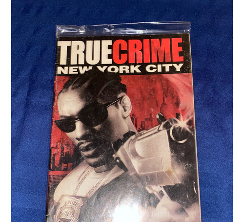 Manual Fisico True Crime New York Gamecube Nintendo (Usado)