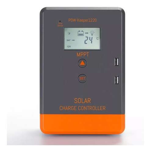 Controlador De Carga Solar 100% Mppt 20a 