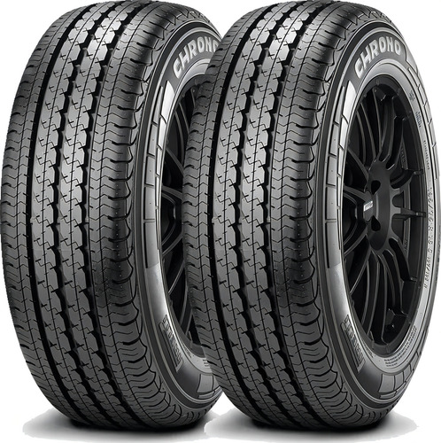 Kit De 2 Llantas Pirelli Chrono 205/70r15 C 106 R