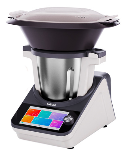 Robot De Cocina Enxuta 18 Programas 3 Lts Color Plateado Bde