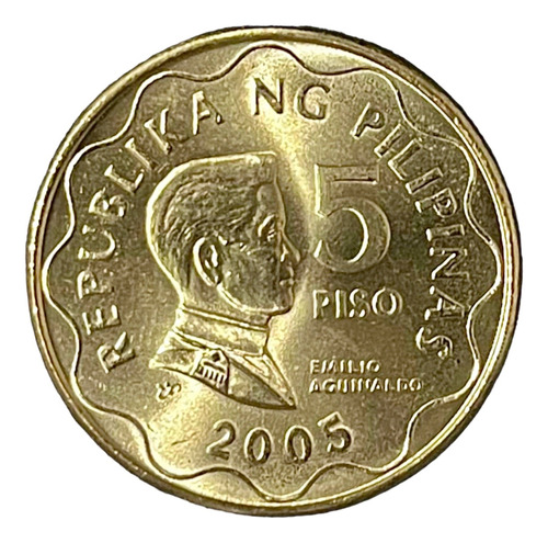 Filipinas - 5 Piso - Año 2005 - Km #272 - Emilio Aguinaldo