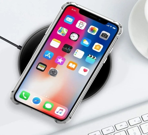 Imagen 2 de 3 de Carcasa Para iPhone X O Xs Transparente Marca - Cofolk