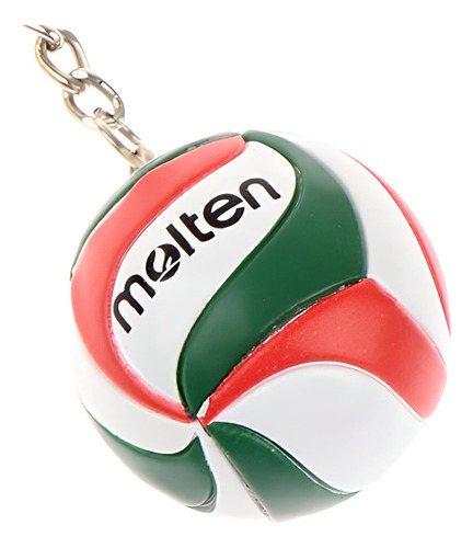 Llavero Dije Colgante Balón Pelota Voleibol Molten Volleyba