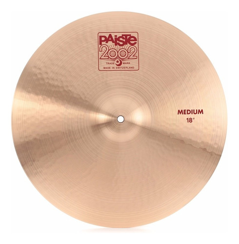 Paiste 2002 Medium Crash 18 Mc18 Diámetro 18