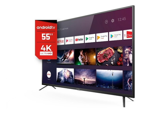 Smart Tv Led Hitachi - 55 - 4k - Wi Fi - Netflix - Youtube