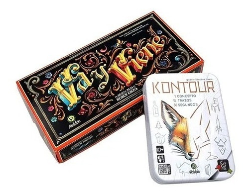 Combo Juegos De Mesa Kontour + Va Y Viene -maldon 