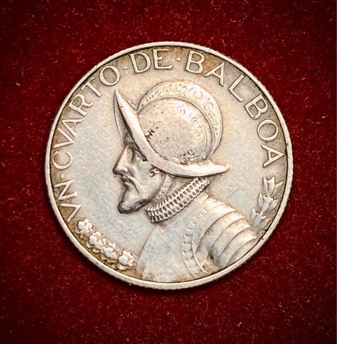 Moneda 1/4 De Balboa Panamá 1970km 11.2