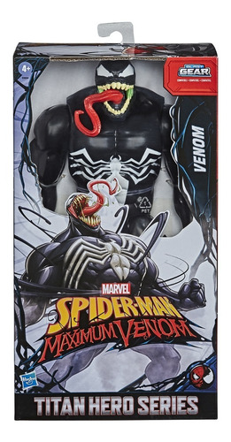 Figura De Acción Venom Titan Hero De 30 Cm